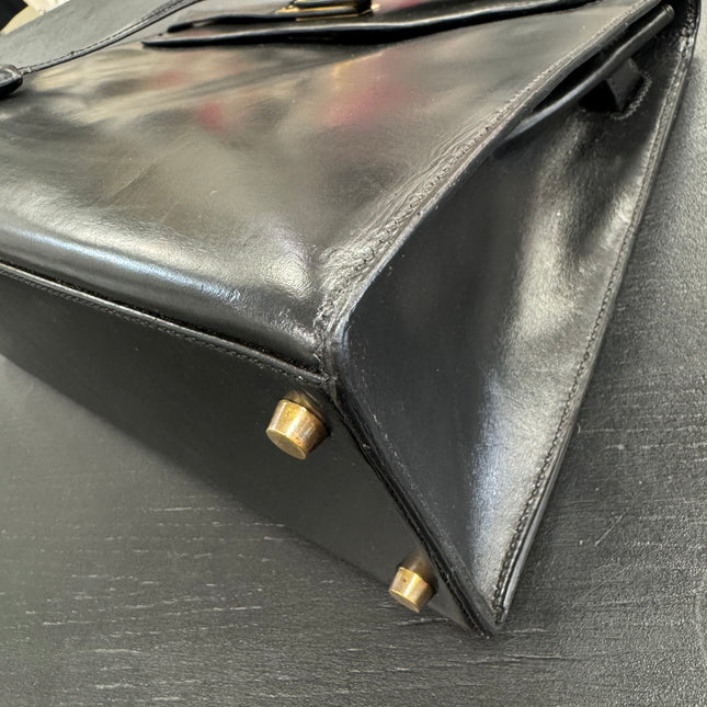 Kelly 32 Hermès Box Noir