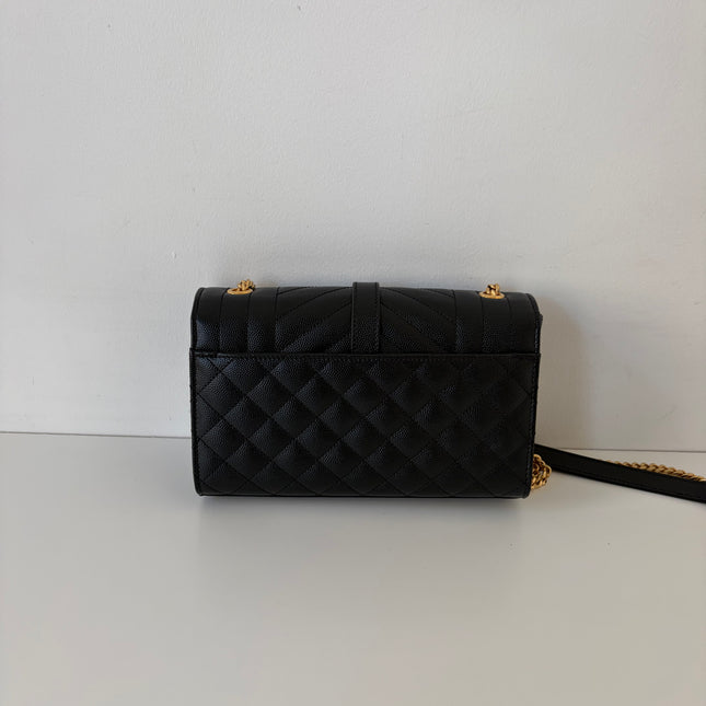 Sac Saint Laurent Enveloppe small Noir