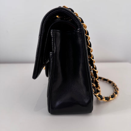 Sac Chanel Timeless 25 cm Chevrons Noir