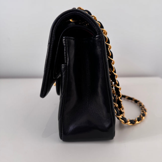 Sac Chanel Timeless 25 cm Chevrons Noir