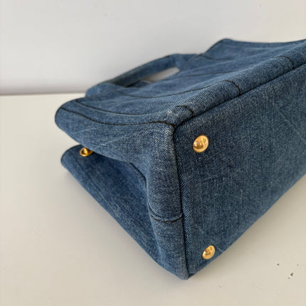Sac Cabas Denim Prada Tu
