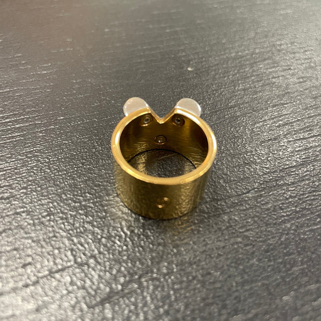 Bague Essential V bicolore Louis Vuitton T52