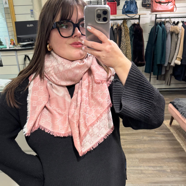 Châle Gucci Rose
