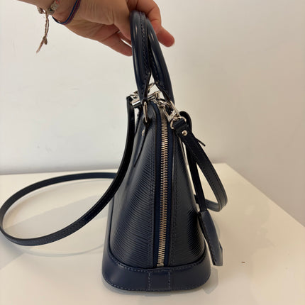 Sac Louis Vuitton BB Alma Épi Marine