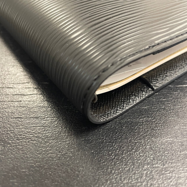 Agenda PM cuir Épi Noir Louis Vuitton