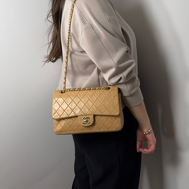 Sac Chanel Timeless 25 beige