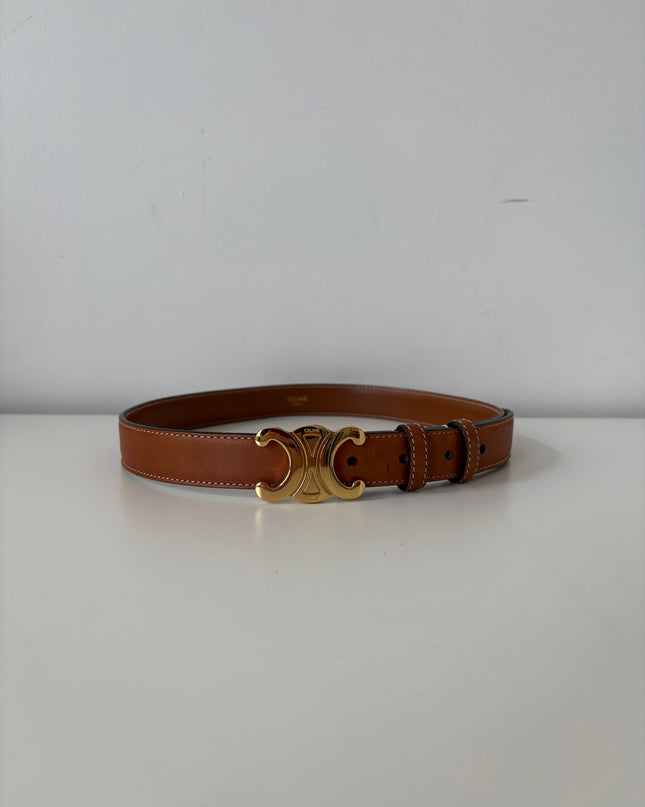 Ceinture Céline Triomphe T70cm