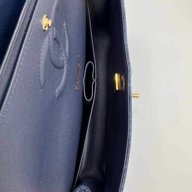 Sac Timeless Chanel Bleu Jean