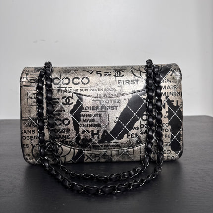 Sac Chanel Timeless édition limitée Graffiti Ladies first