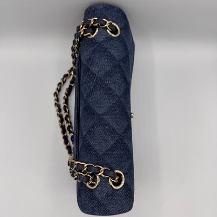 Sac Timeless Chanel Bleu Jean
