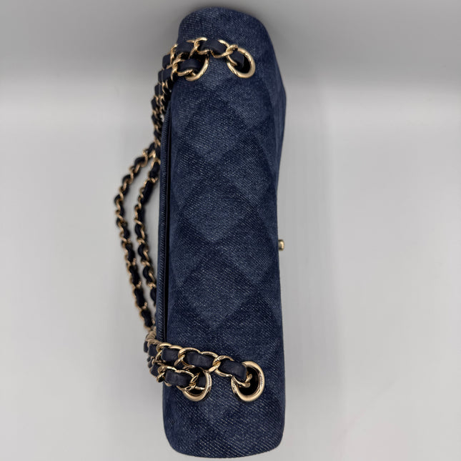 Sac Timeless Chanel Bleu Jean