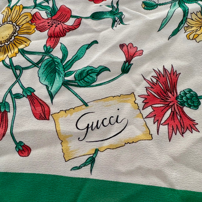 Carré Gucci Fleurs