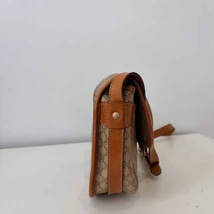 Sac Celine bandoulière toile macadam