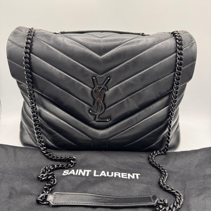 Sac Loulou Medium Saint Laurent Noir