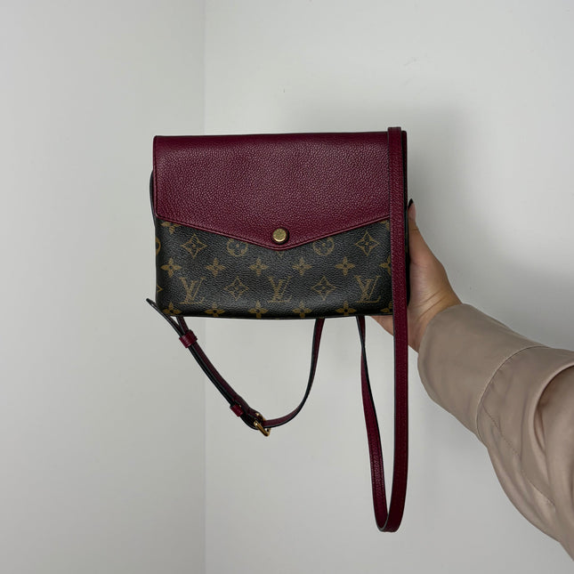 Sac Louis Vuitton Twice Monogram Burgundy