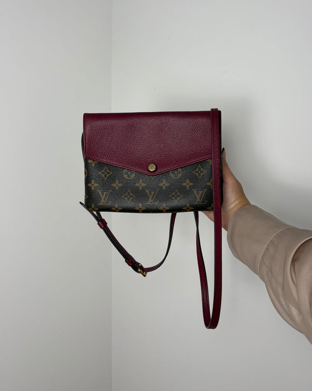 Sac Louis Vuitton Twice Monogram Burgundy