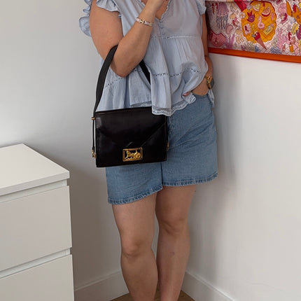 Sac Celine Vintage Épaule fermoir calèche