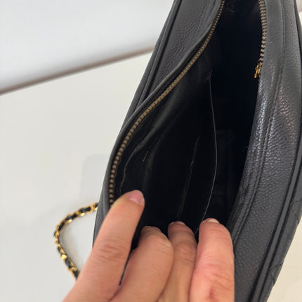Sac Chanel Caméra GM Cuir Caviar Noir