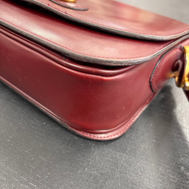 Sac Céline Vintage Rouge foncé
