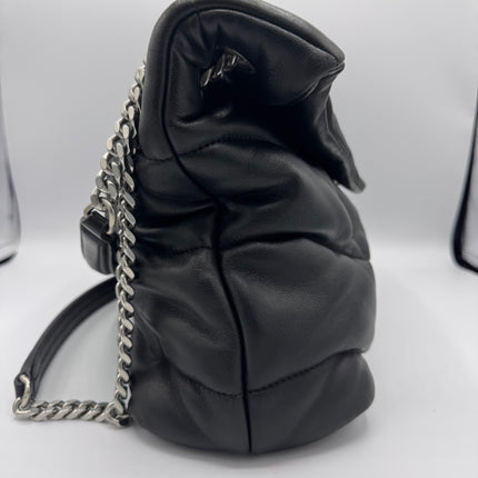 Sac Saint Laurent Puffer Large Noir