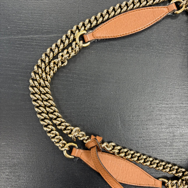 Sac Cabas Hobo Gucci Camel