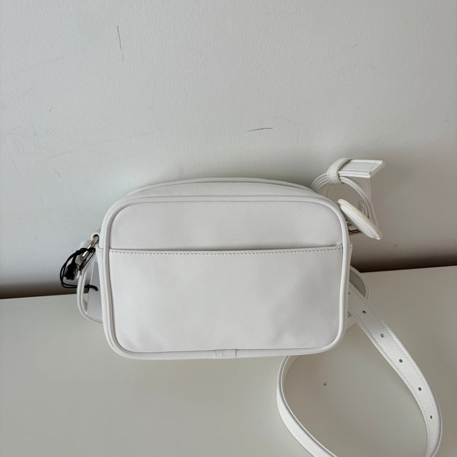 Sac Courrèges bandoulière blanc