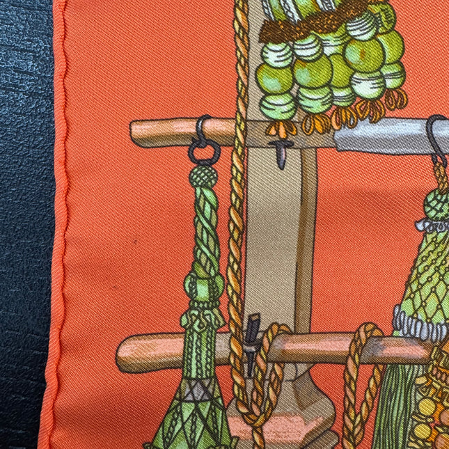 Carré gavroche Hermès Passementerie