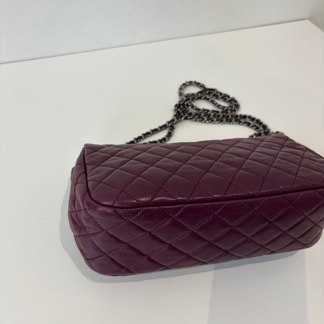 Sac Chanel Timeless souple violet