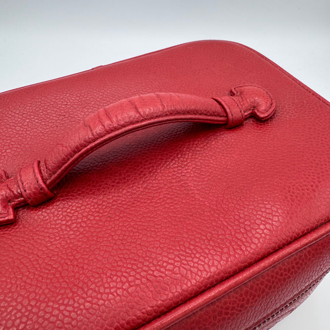 Vanity Chanel Rouge Cuir Caviar