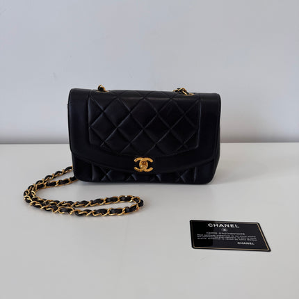 Sac Chanel Diana PM Noir