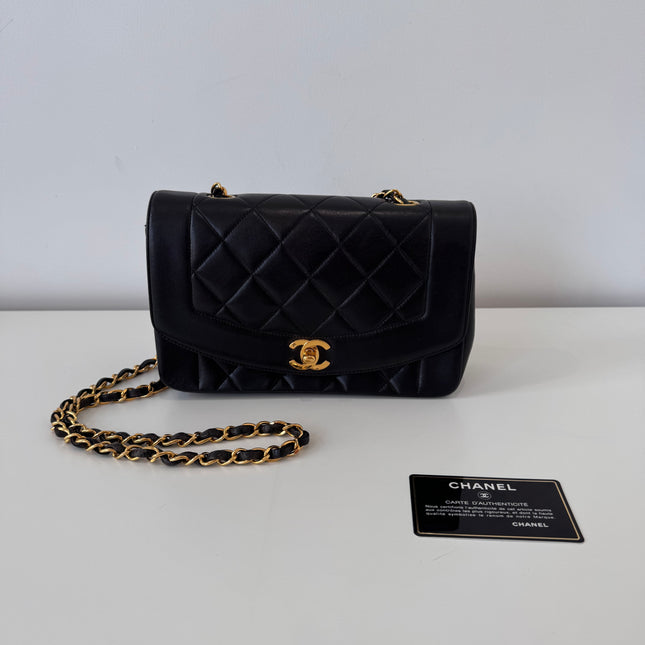 Sac Chanel Diana PM Noir