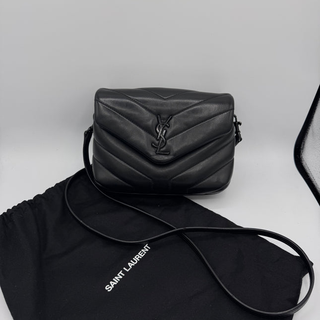 Sac saint Laurent Loulou Toy noir