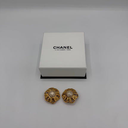 Boucles d’oreilles Chanel Vintage Clip