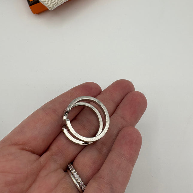 Anneau à foulard hermes