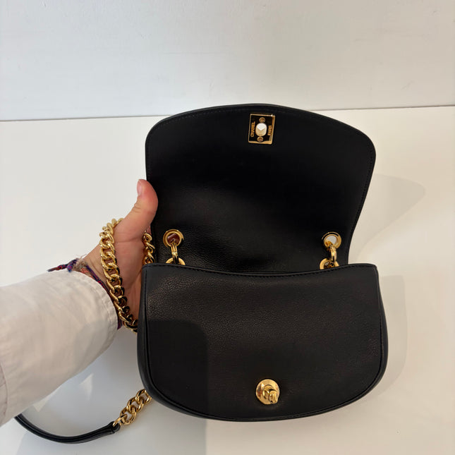 Sac Chanel underline noir bandoulière