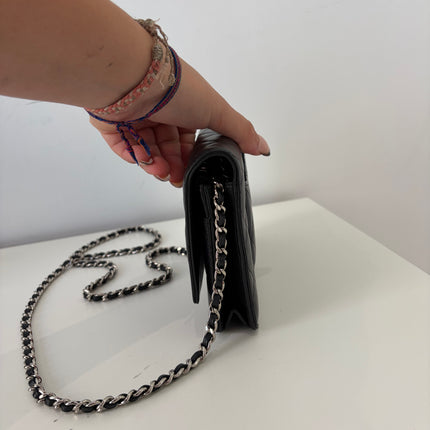 Sac Chanel Wallet on Chain classique Noir Cuir d’agneau
