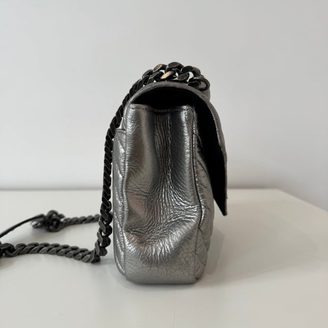 Sac Saint Laurent Collège argent