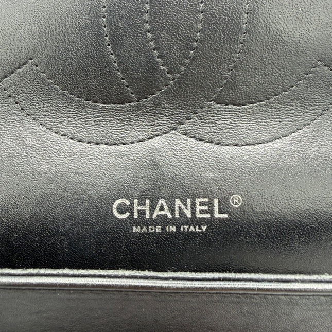 SAC CHANEL GRAND TIMELESS VERNIS NOIR