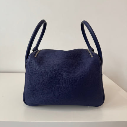 Sac Hermès Lindy 26 marine