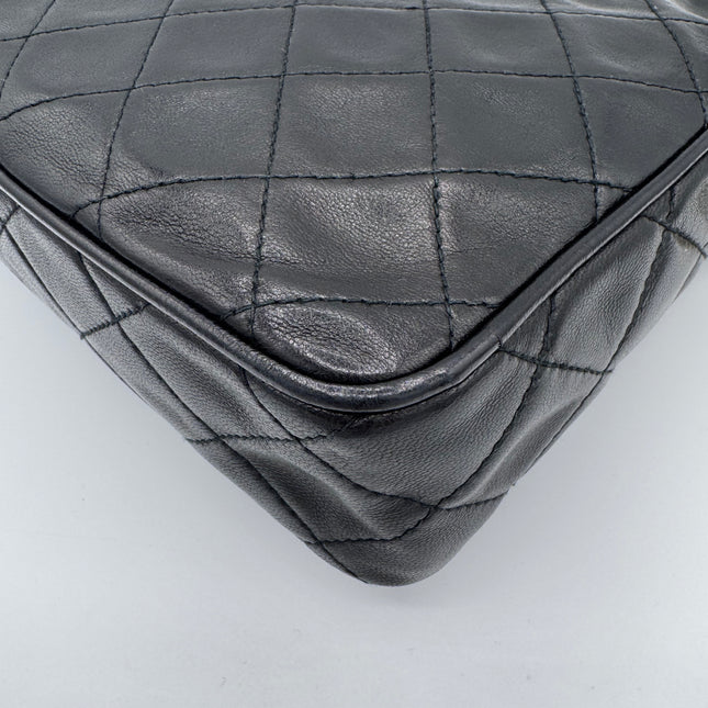 Sac Caméra vintage Chanel Noir