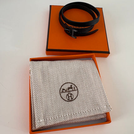 Bracelet Hermes Behapi full black T5