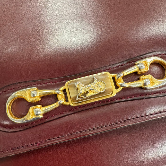Sac Céline Vintage Rouge foncé