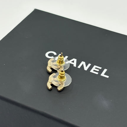 Puces d'oreilles double CC Chanel