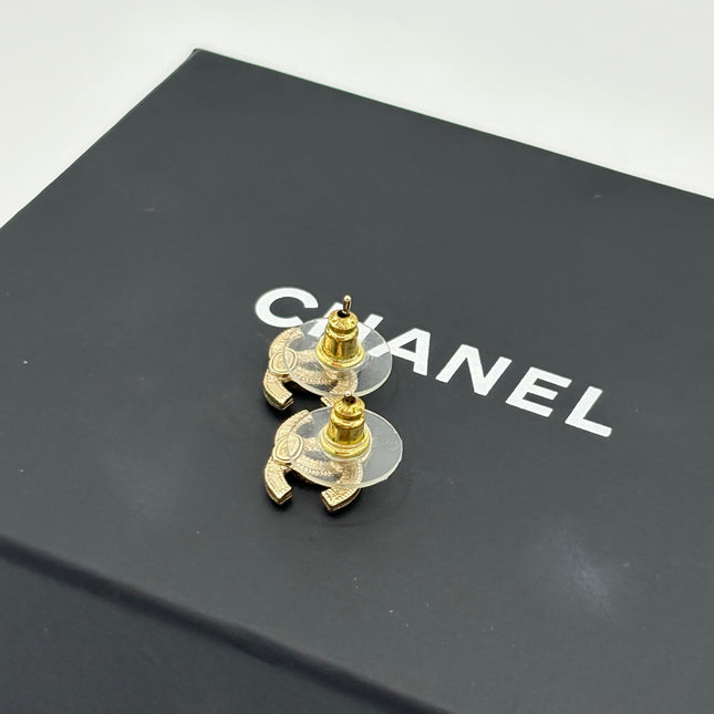 Puces d'oreilles double CC Chanel