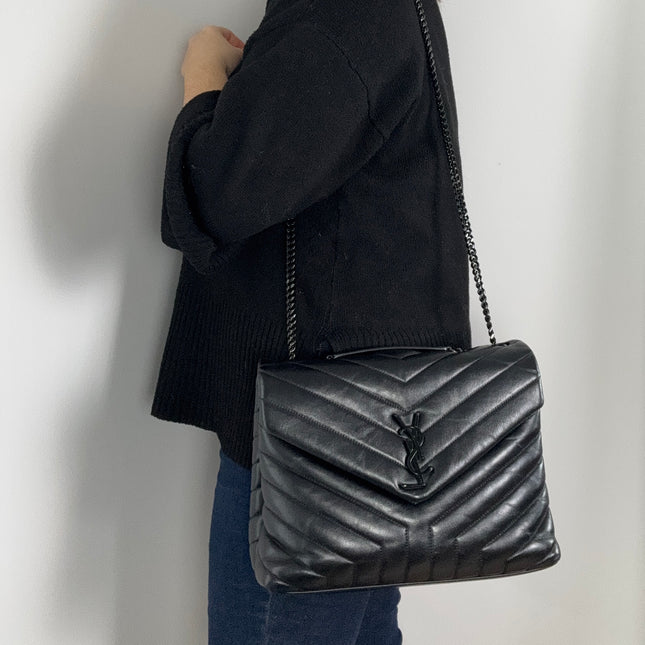 Sac Saint Laurent Loulou Médium
