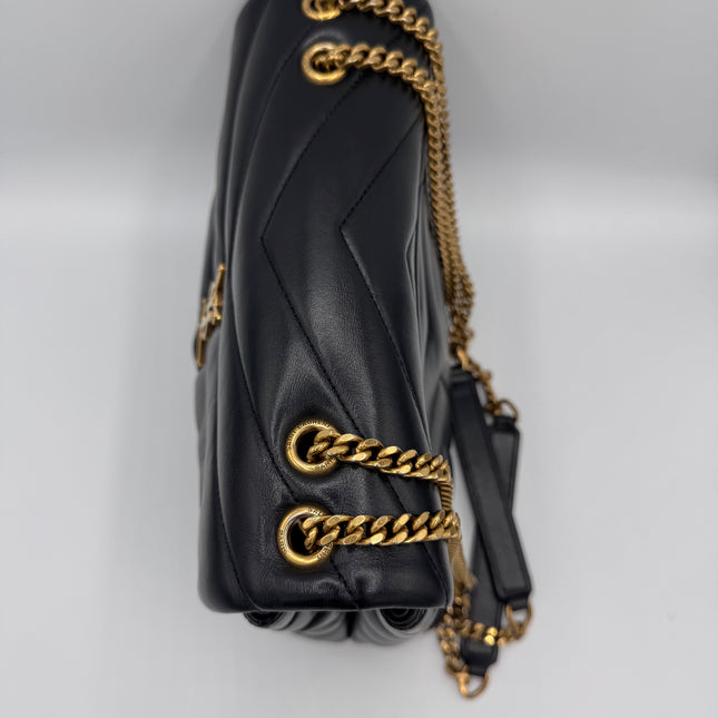 Sac Loulou Small Noir Saint Laurent