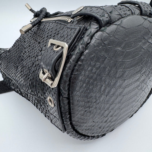Sac Saint Laurent Rider Python