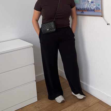 Sac Chanel Wallet on chain Boy Noir