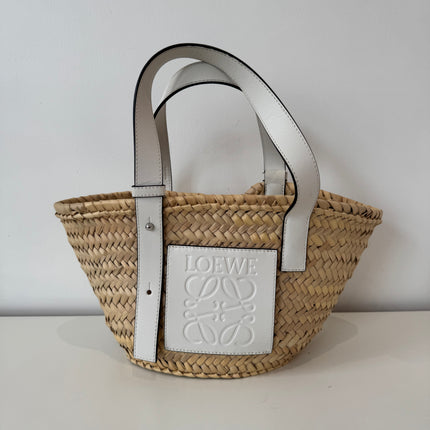 Panier Loewe pm blanc
