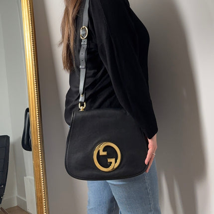 Sac Gucci bandoulière Blondie noir